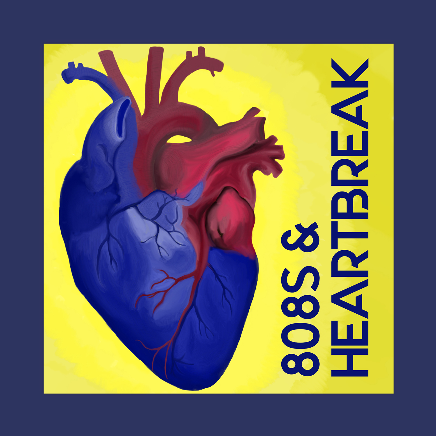 Album Cover Design - 808s and Heartbreak Portfolio Image -Designs by Martin Holloway