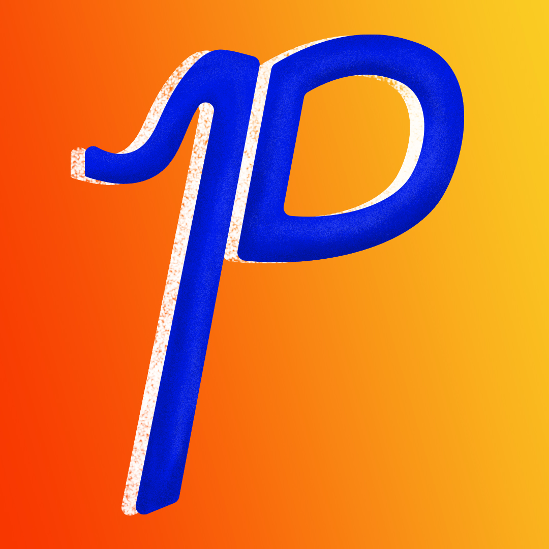 36 Days of Type - Letter "P" Portfolio Image - Designs by Martin Holloway