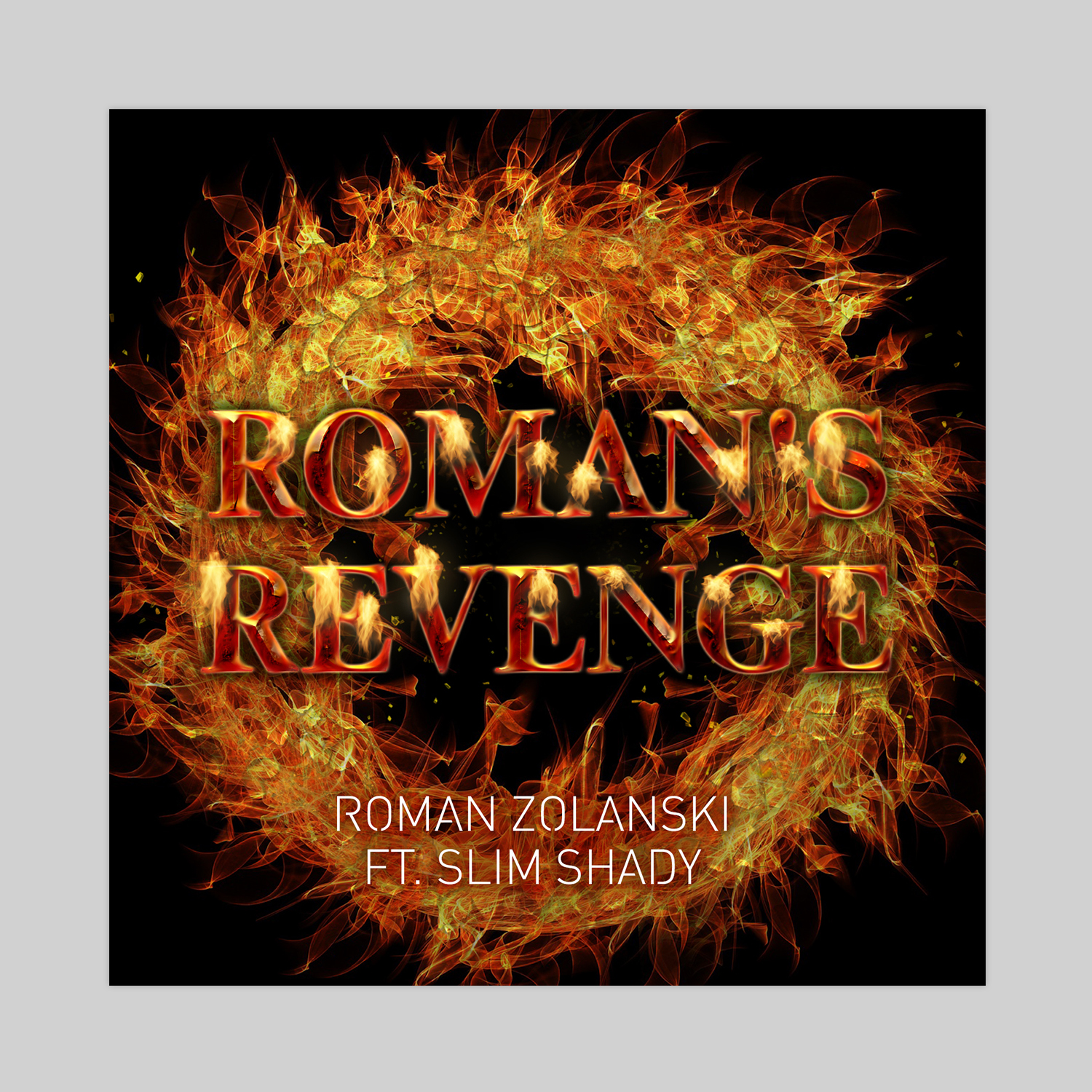 Album Cover Design - Roman's Revenge Portfolio Image -Designs by Martin Holloway
