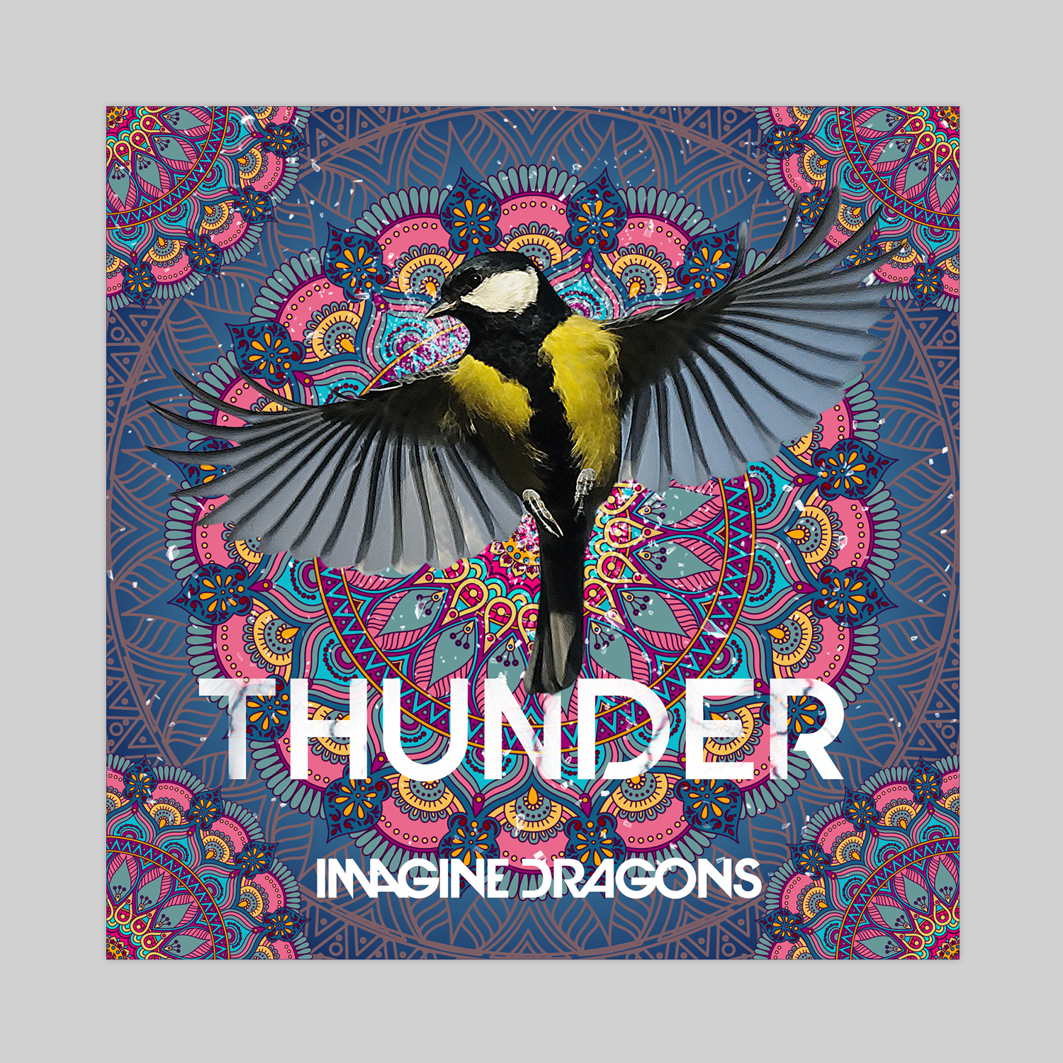 Album Cover Design - Thunder Portfolio Image -Designs by Martin Holloway
