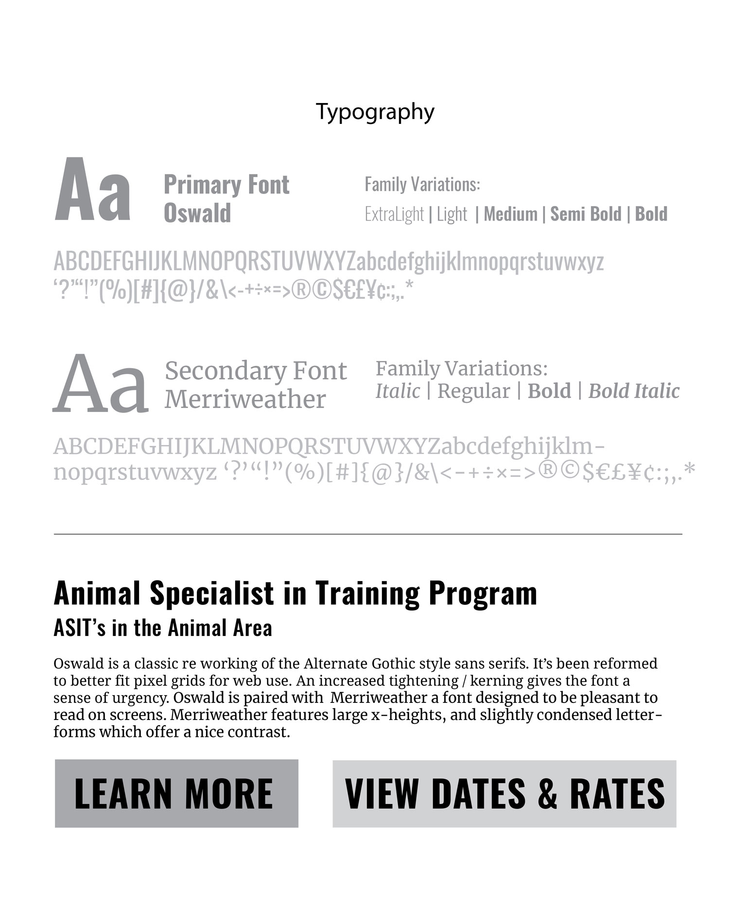 Cub Creek Science Camp - Web Design Typography Portfolio Image - Designs by Martin Holloway